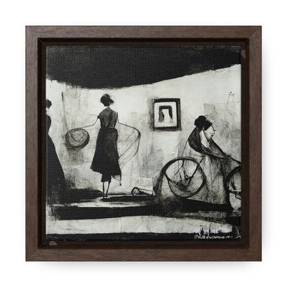 Domestic Memories 10, Valentinii, Gallery Canvas Wraps, Square Frame