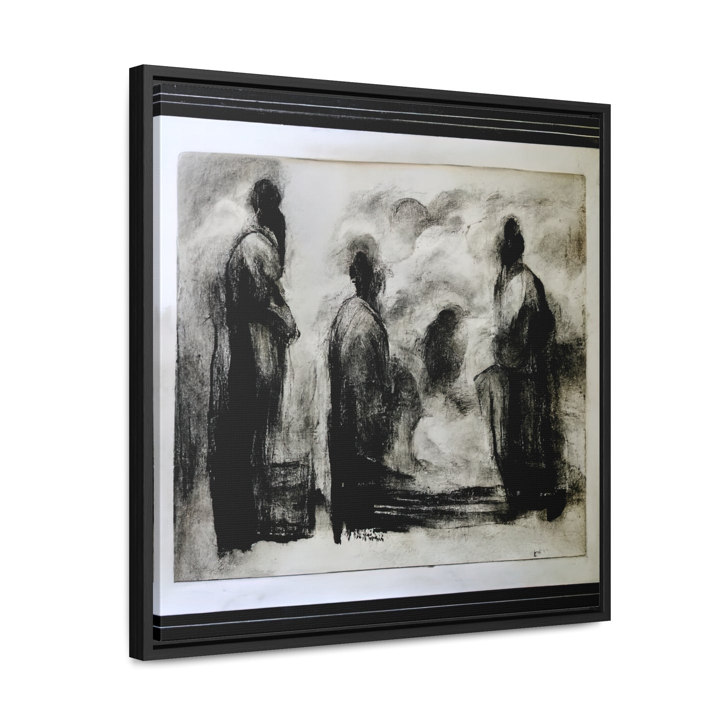 Palaeolithic Prayer 9, Valentinii, Gallery Canvas Wraps, Square Frame