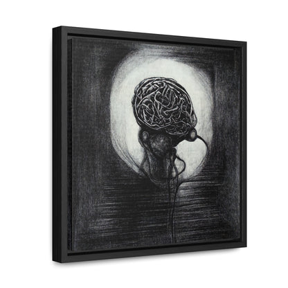 Brain 18, Valentinii, Gallery Canvas Wraps, Square Frame