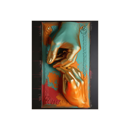 Hands 109, Ceramic Photo Tile