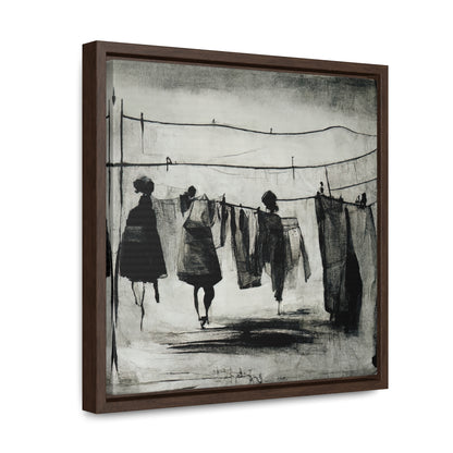 Domestic Memories 6, Valentinii, Gallery Canvas Wraps, Square Frame