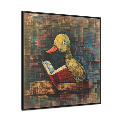 Duck 2, Gallery Canvas Wraps, Square Frame