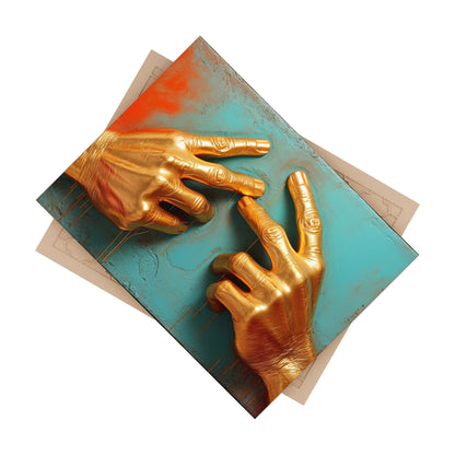Hands 73, Ceramic Photo Tile