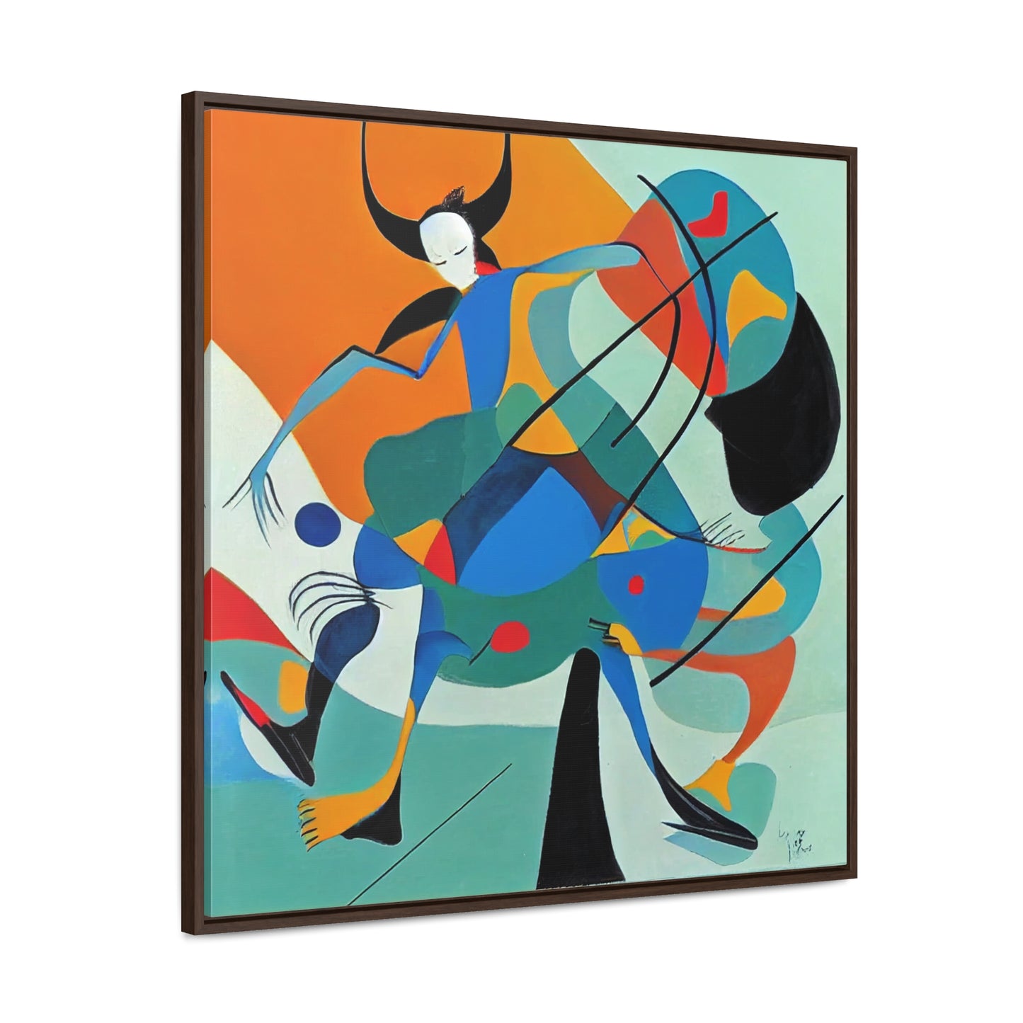 Naivia 6, Gallery Canvas Wraps, Square Frame