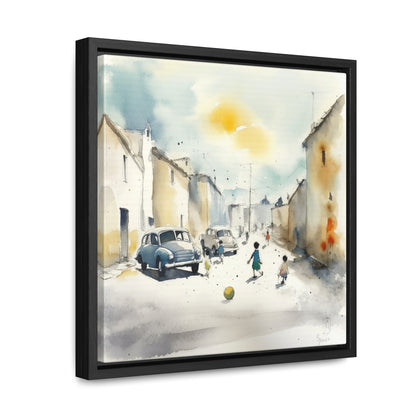 Childhood 14, Gallery Canvas Wraps, Square Frame