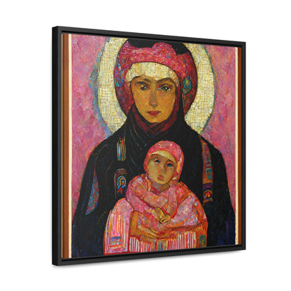 Mary and the Child 14, Valentinii, Gallery Canvas Wraps, Square Frame