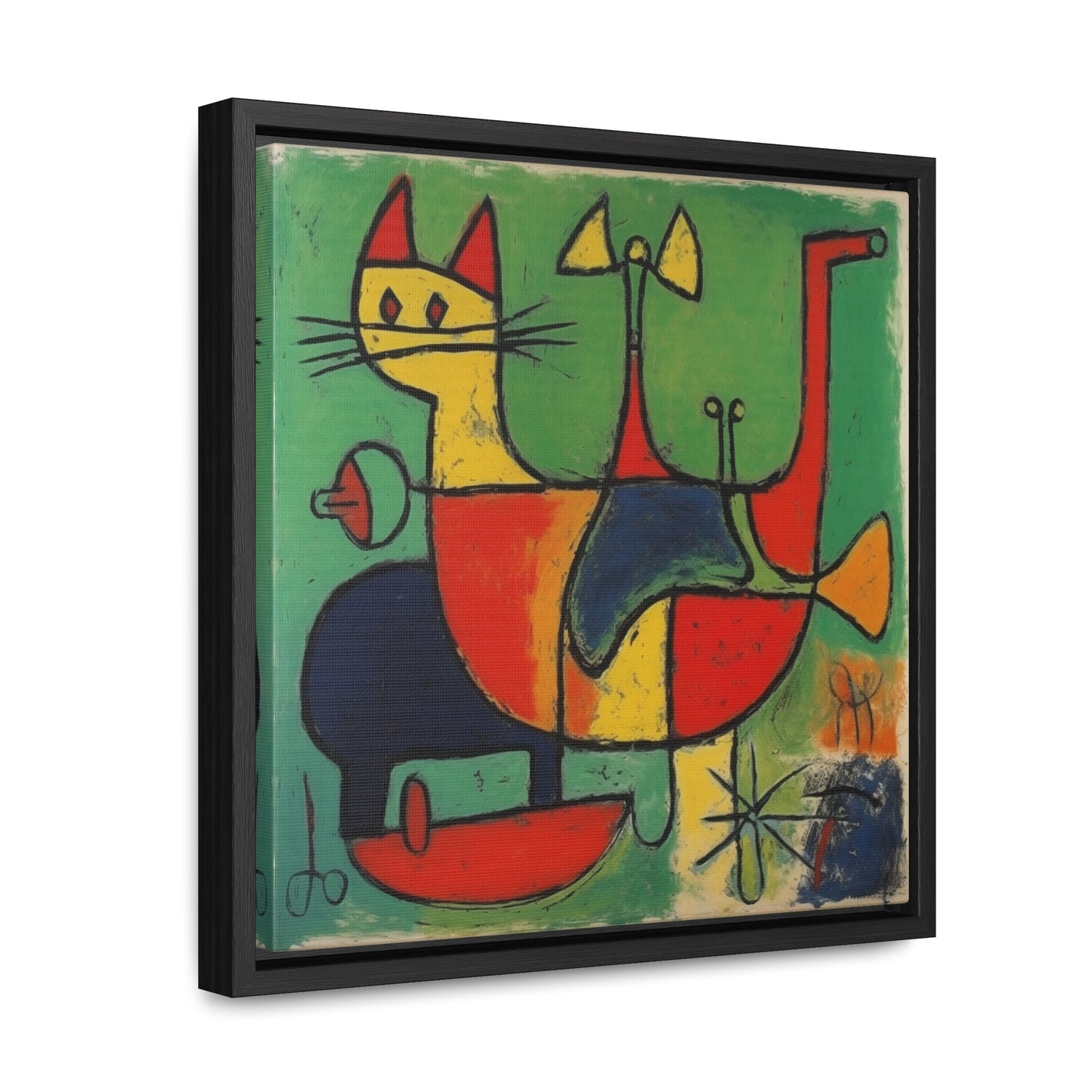 Cat 135, Gallery Canvas Wraps, Square Frame