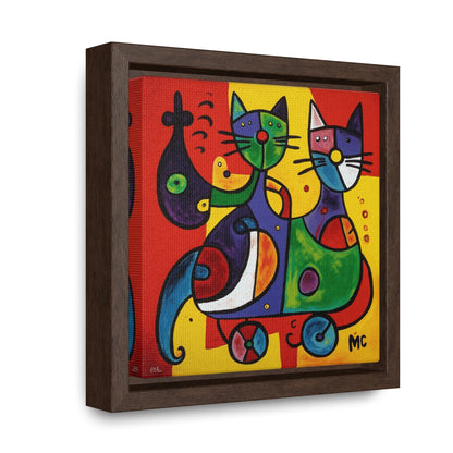 Cat 151, Gallery Canvas Wraps, Square Frame