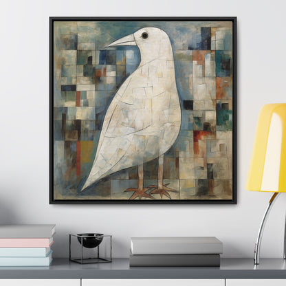 Bird 6, Gallery Canvas Wraps, Square Frame