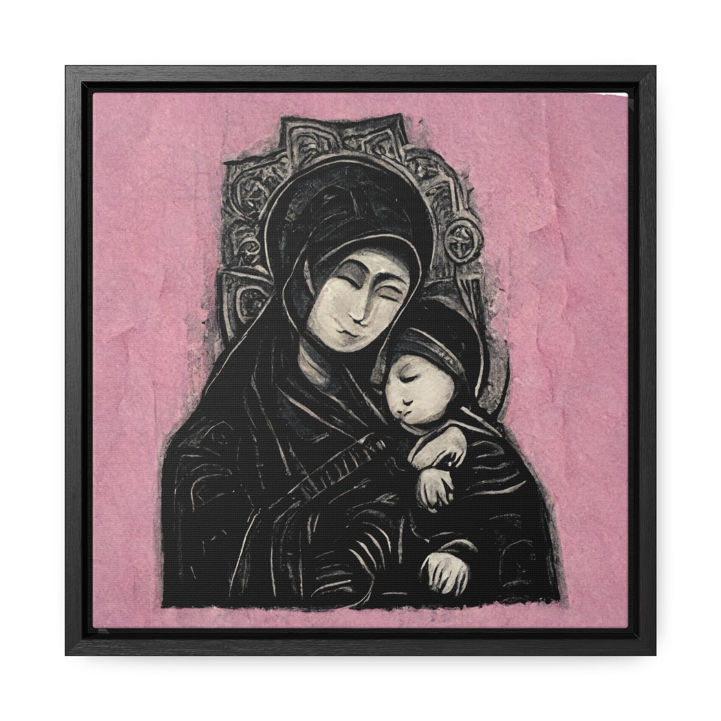 Mary 2, Valentinii, Gallery Canvas Wraps, Square Frame