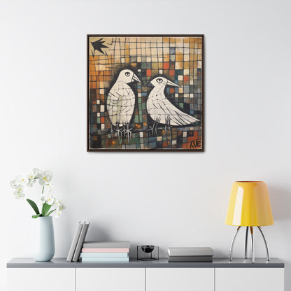 Bird 36, Gallery Canvas Wraps, Square Frame