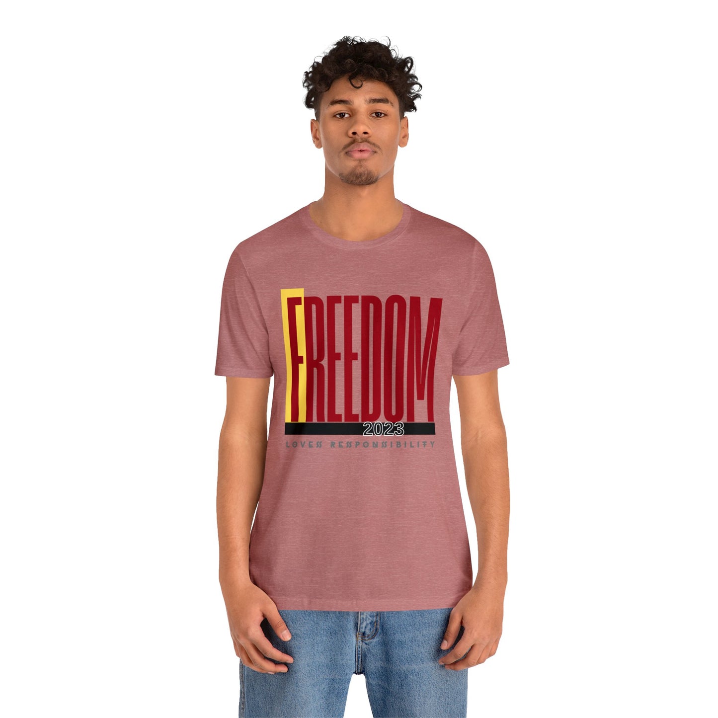 Freedom, Unisex Jersey Short Sleeve Tee