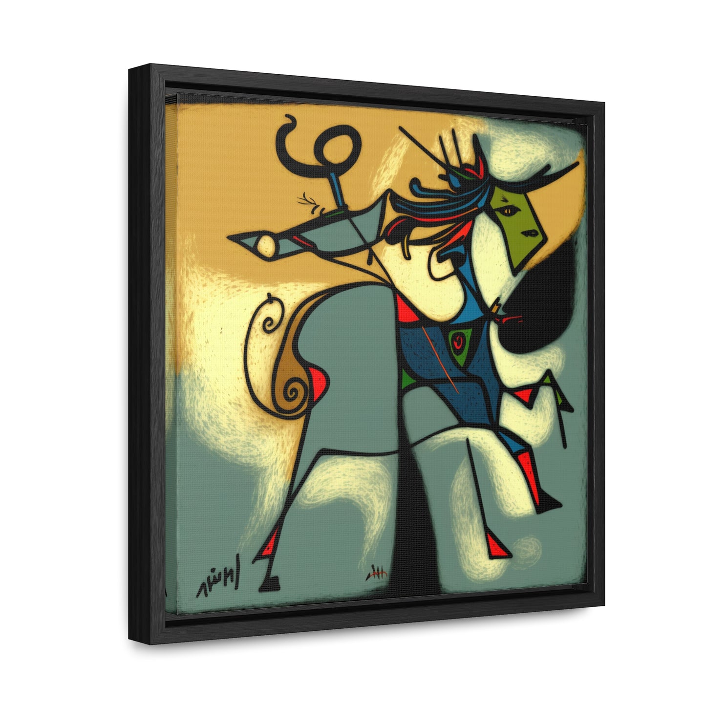 Naivia 36, Gallery Canvas Wraps, Square Frame