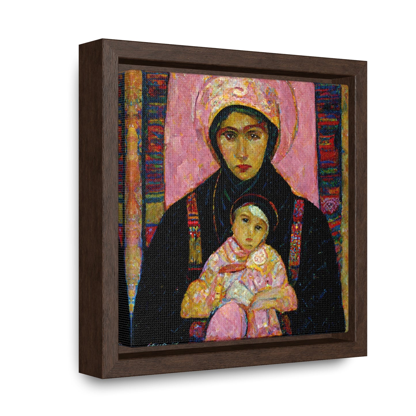 Mary and the Child 6, Valentinii, Gallery Canvas Wraps, Square Frame