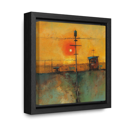 Land of the Sun 56, Valentinii, Gallery Canvas Wraps, Square Frame