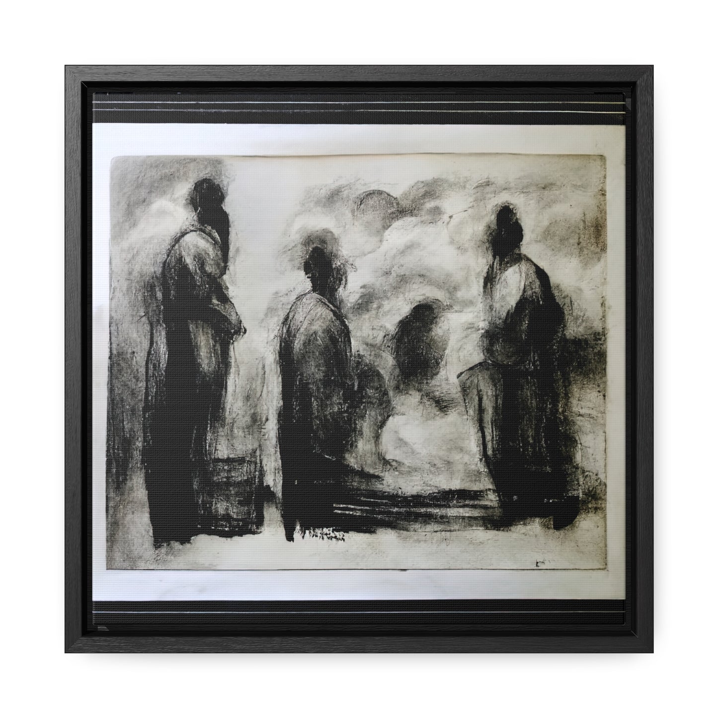 Palaeolithic Prayer 9, Valentinii, Gallery Canvas Wraps, Square Frame