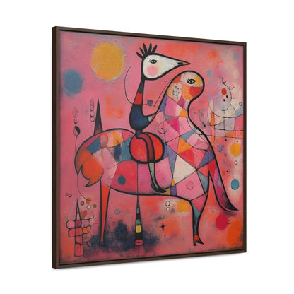 The Dreams of the Child 41, Gallery Canvas Wraps, Square Frame