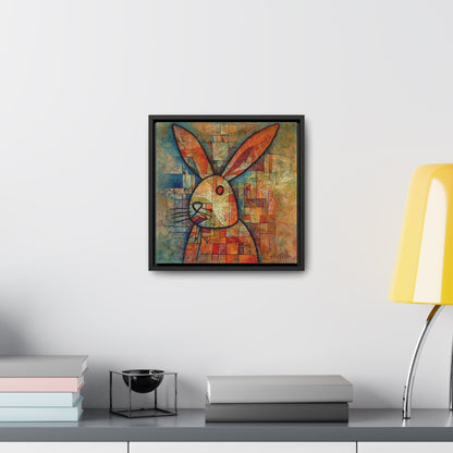 Rabbit 3, Gallery Canvas Wraps, Square Frame