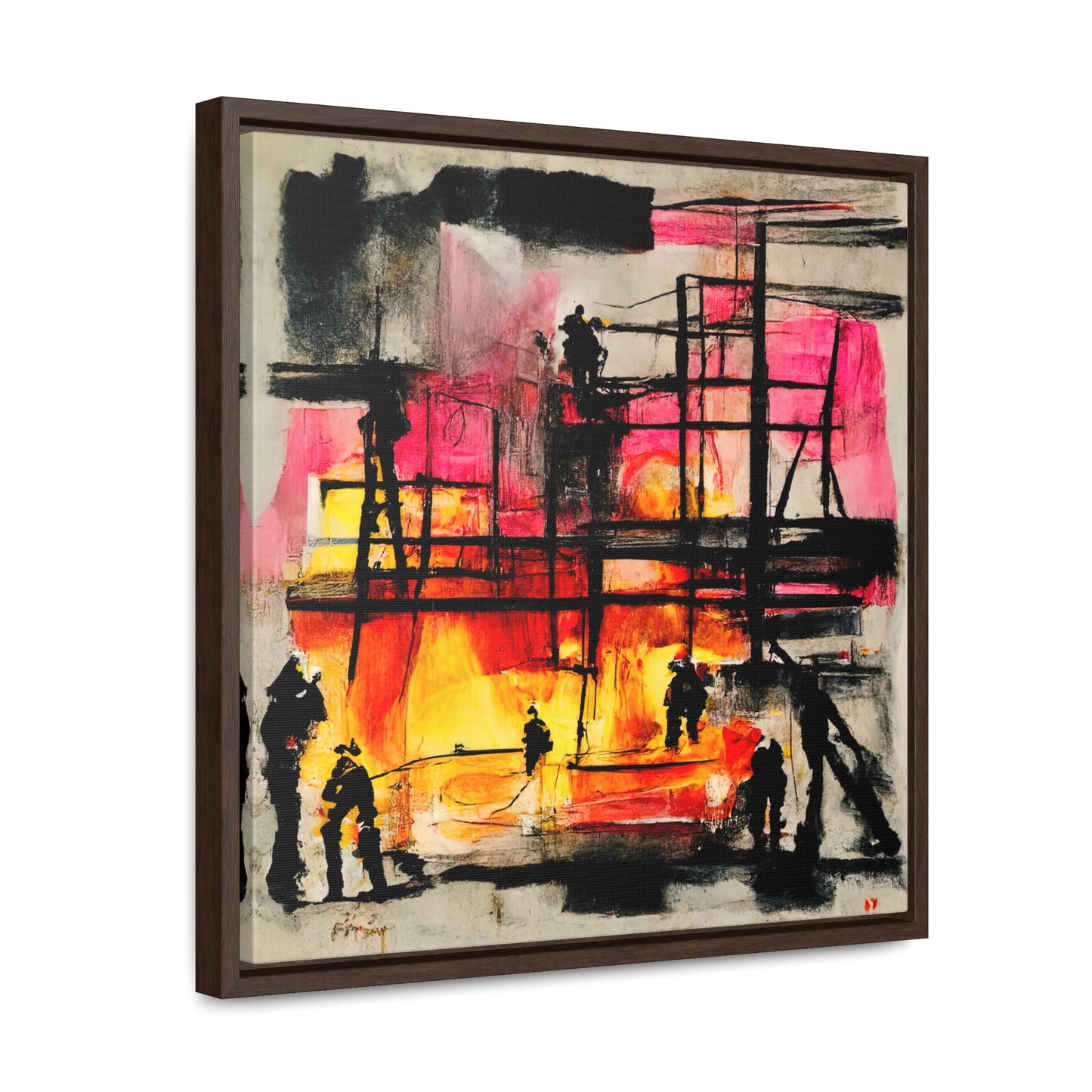 Land of the Sun, Valentinii, Gallery Canvas Wraps, Square Frame