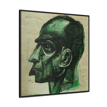 Heads 12, Valentinii, Gallery Canvas Wraps, Square Frame