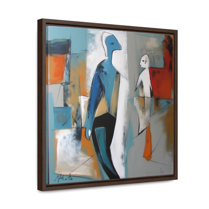 Sad Man 30, Valentinii, Gallery Canvas Wraps, Square Frame