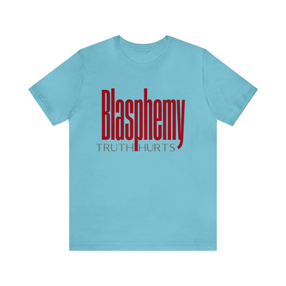 Blasphemy, Unisex Jersey Short Sleeve Tee