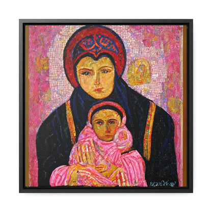 Mary and the Child 24, Valentinii, Gallery Canvas Wraps, Square Frame