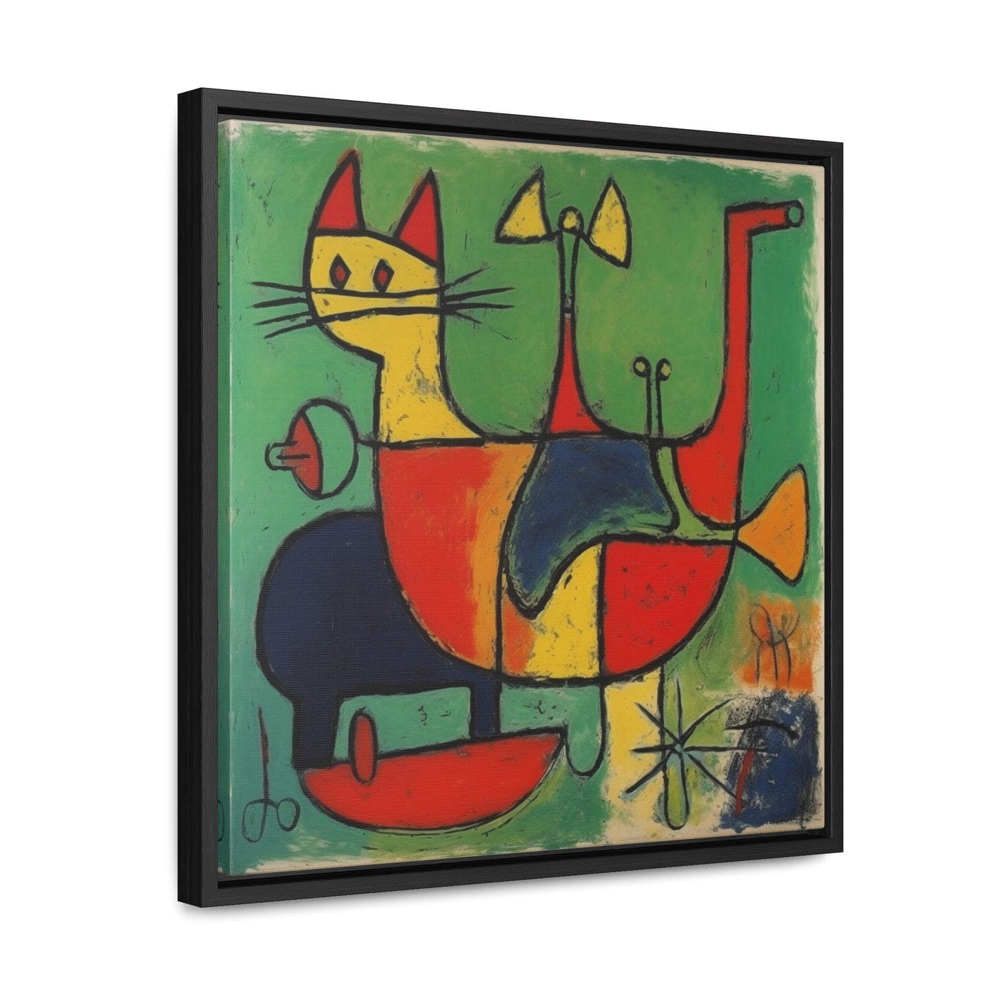 Cat 135, Gallery Canvas Wraps, Square Frame