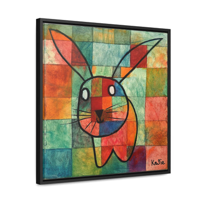 Rabbit 16, Gallery Canvas Wraps, Square Frame