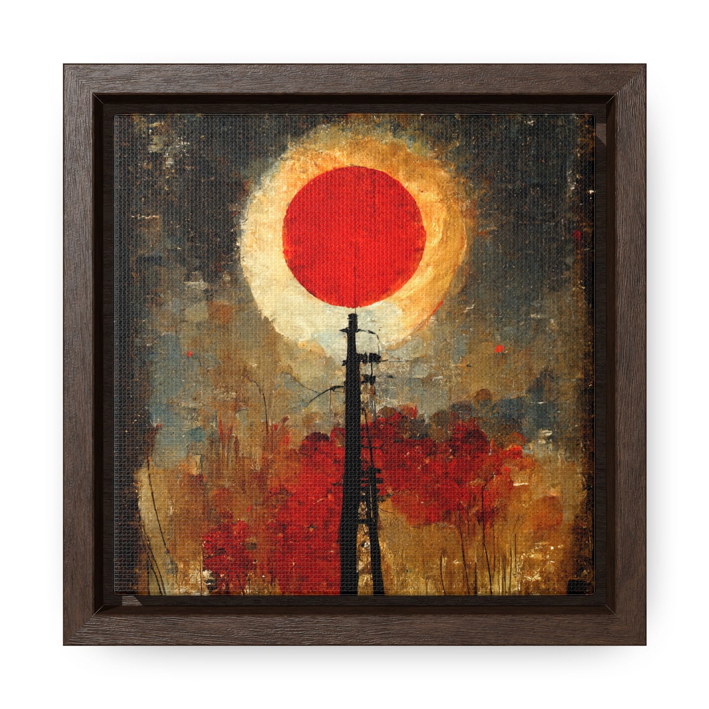 Land of the Sun 14, Valentinii, Gallery Canvas Wraps, Square Frame