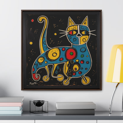 Cat 126, Gallery Canvas Wraps, Square Frame