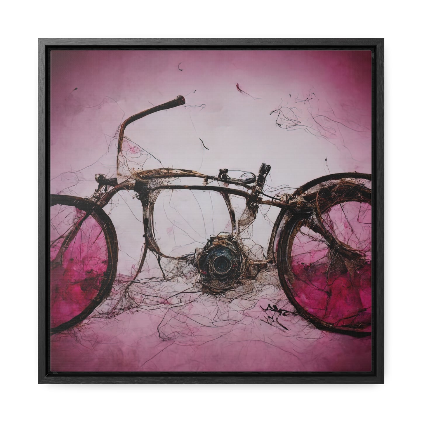 Bicycle 9, Valentinii, Gallery Canvas Wraps, Square Frame