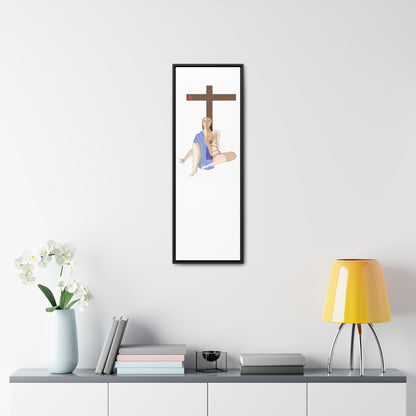 Cross, Original Eduard Pavel, Gallery Canvas Wraps, Vertical Frame