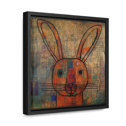 Rabbit 6, Gallery Canvas Wraps, Square Frame