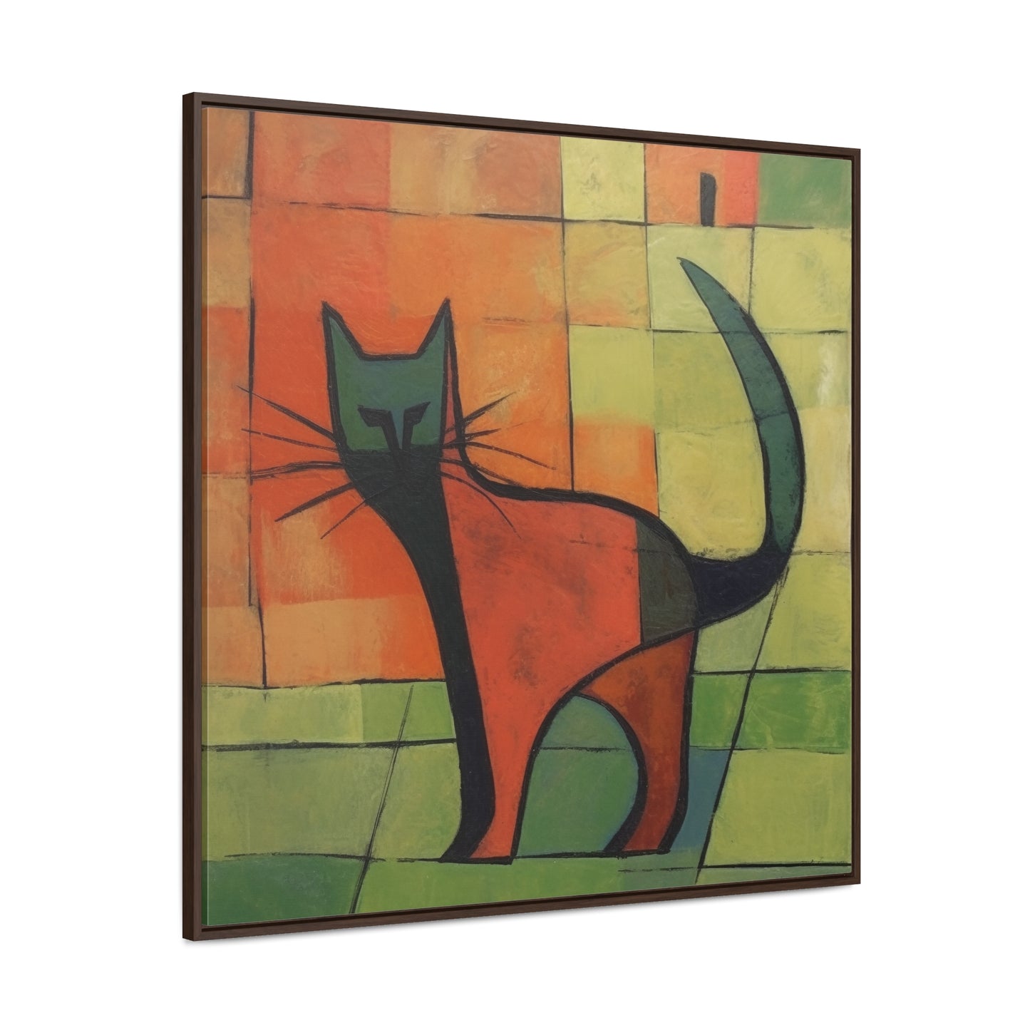 Cat 22, Gallery Canvas Wraps, Square Frame