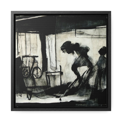 Domestic Memories 17, Valentinii, Gallery Canvas Wraps, Square Frame