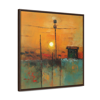 Land of the Sun 49, Valentinii, Gallery Canvas Wraps, Square Frame