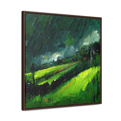 To the Rainy Land 2, Valentinii, Gallery Canvas Wraps, Square Frame