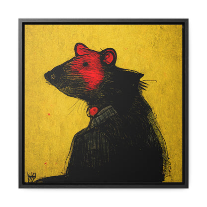 Urban Rat 3, Valentinii, Gallery Canvas Wraps, Square Frame