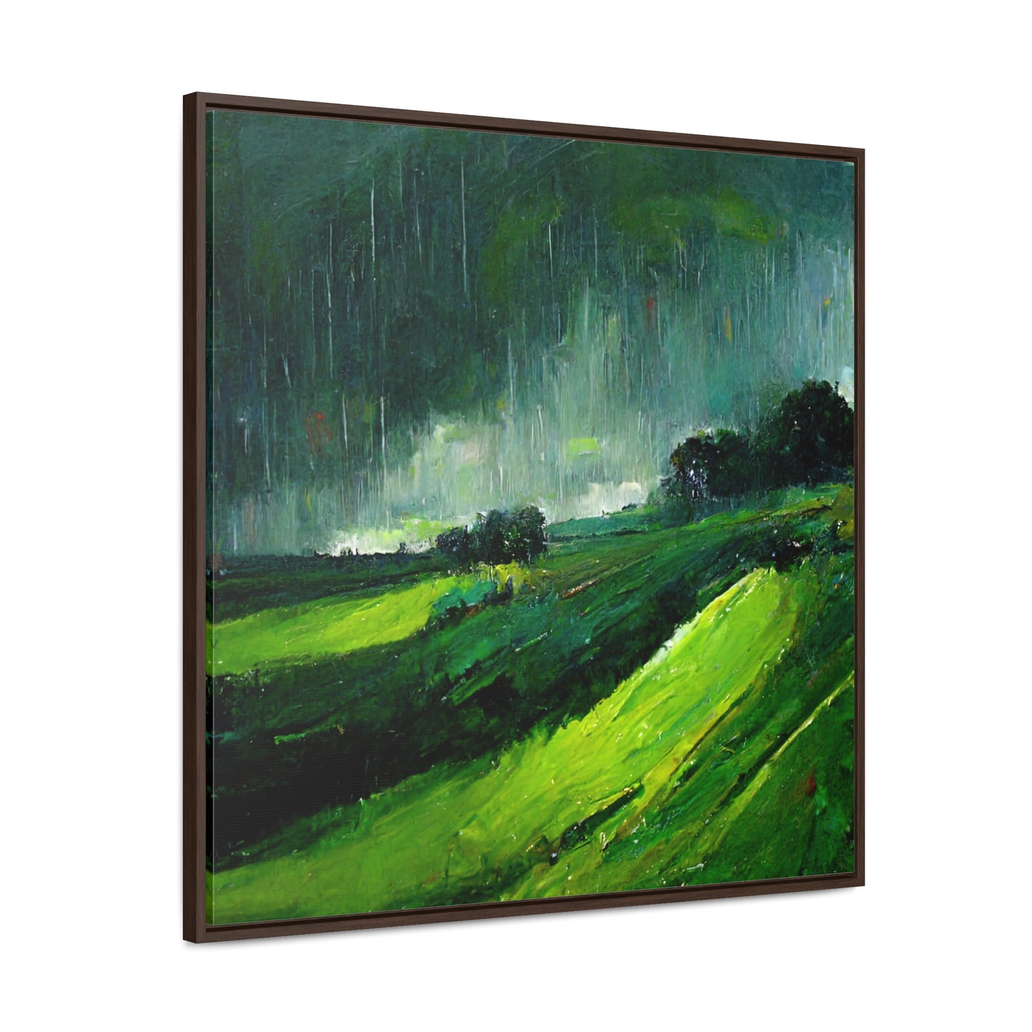 To the Rainy Land 3, Valentinii, Gallery Canvas Wraps, Square Frame