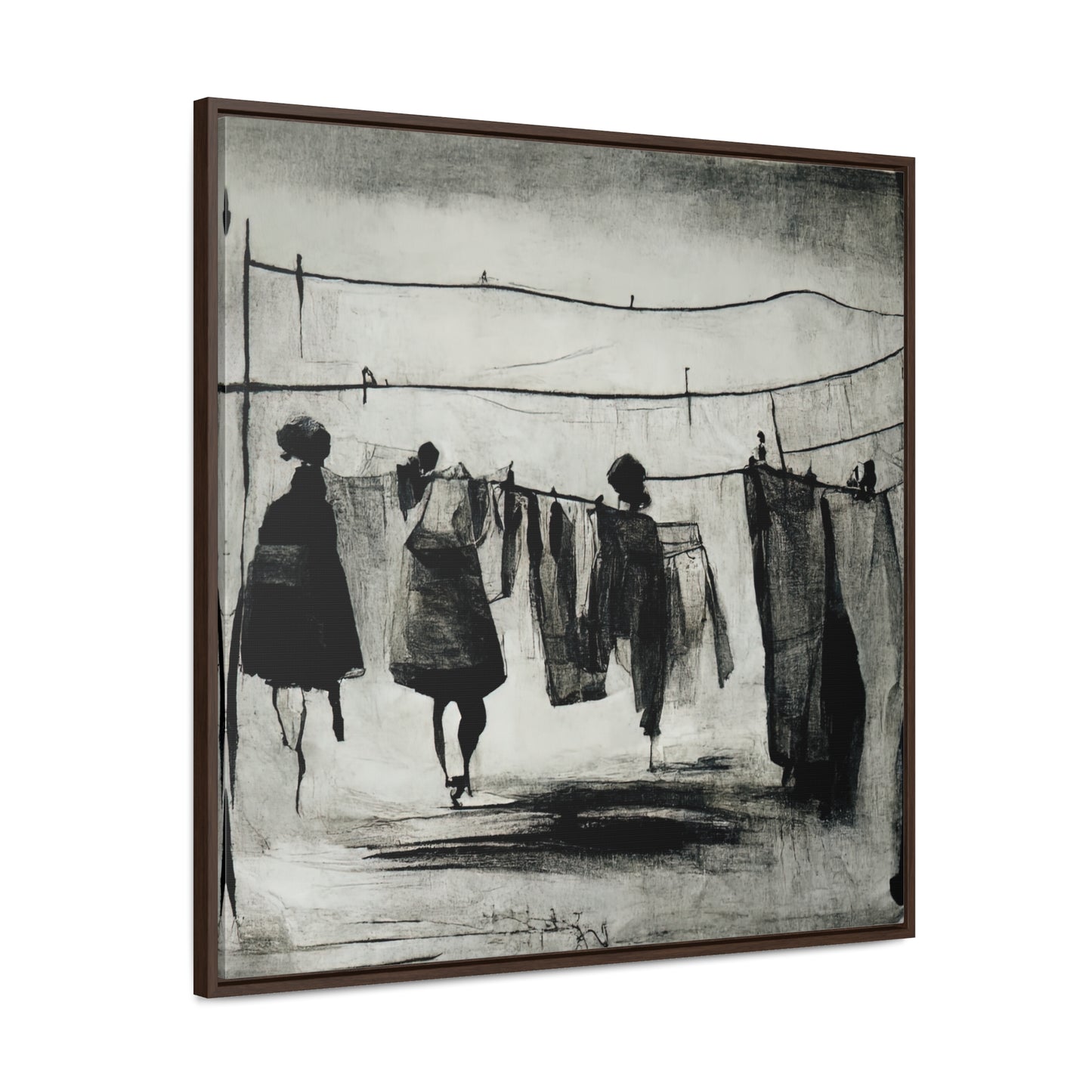 Domestic Memories 6, Valentinii, Gallery Canvas Wraps, Square Frame