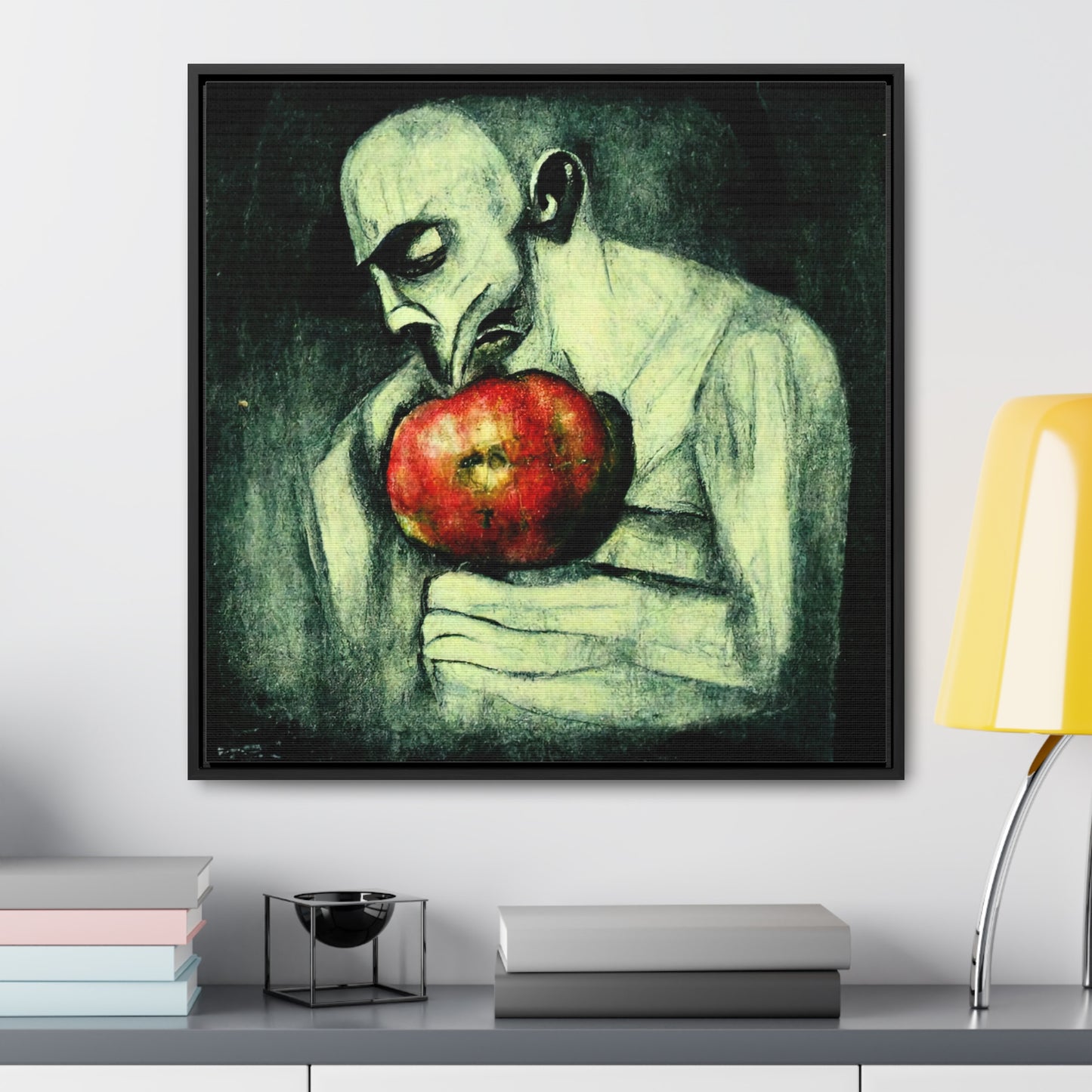 Apple 2, Valentinii, Gallery Canvas Wraps, Square Frame