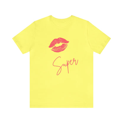 Super Kiss, Unisex Jersey Short Sleeve Tee