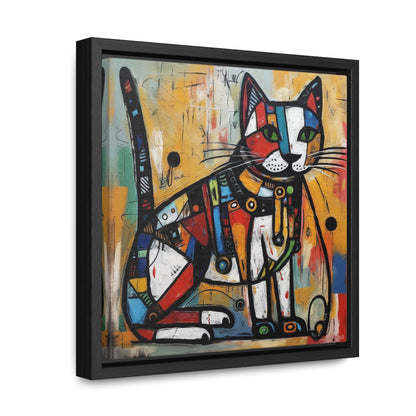 Cat 93, Gallery Canvas Wraps, Square Frame