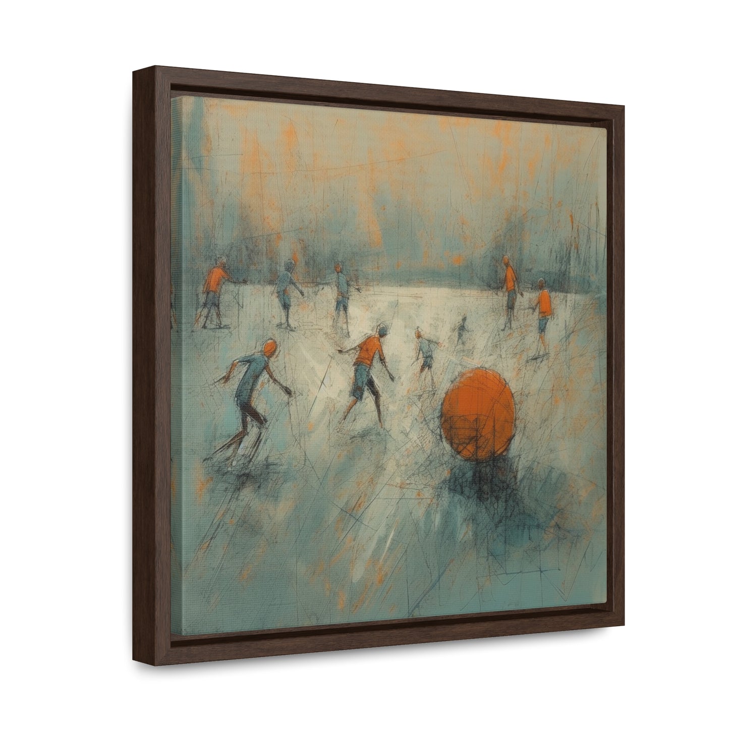 Childhood 38, Gallery Canvas Wraps, Square Frame