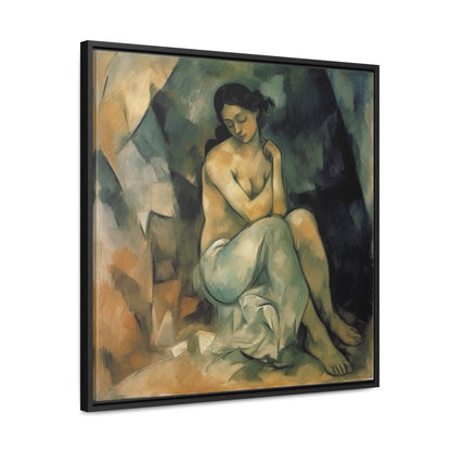 Women, Valentinii, Gallery Canvas Wraps, Square Frame