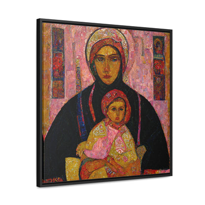 Mary and the Child 15, Valentinii, Gallery Canvas Wraps, Square Frame