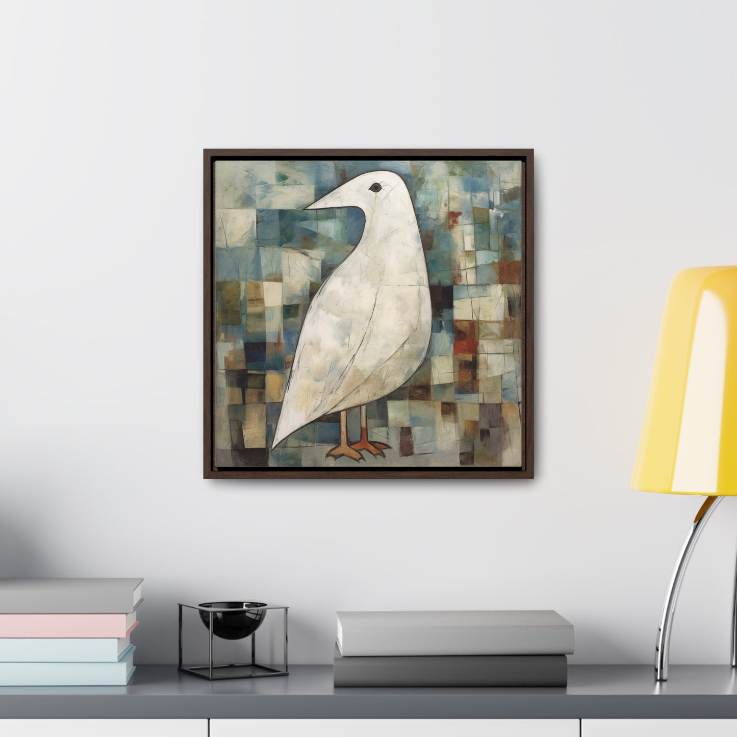 Bird 8, Gallery Canvas Wraps, Square Frame