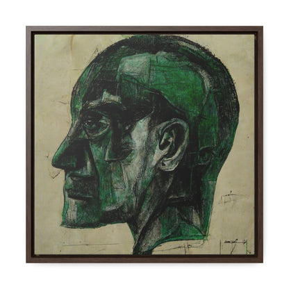 Heads 5, Valentinii, Gallery Canvas Wraps, Square Frame