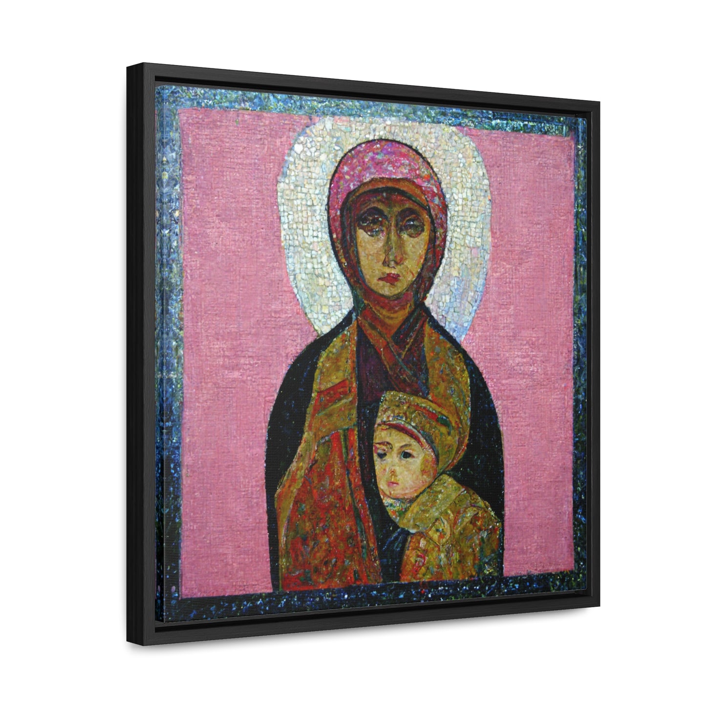 Mary and the Child 18, Valentinii, Gallery Canvas Wraps, Square Frame